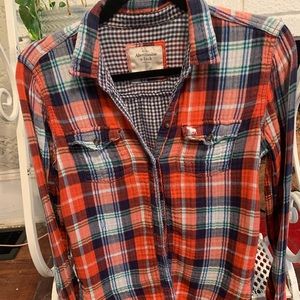 Abercrombie flannel shirt
